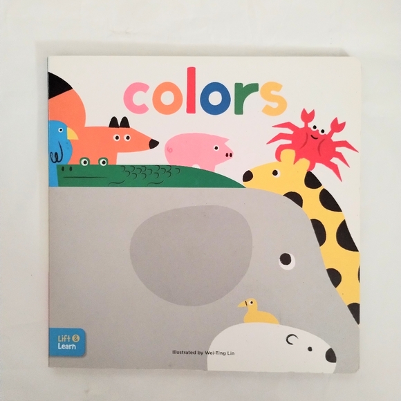 Colors Lift & Learn Children's Interactive Board Book - Picture 5 of 9